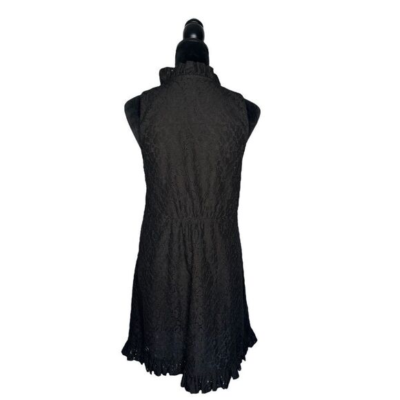 Marc By Marc Jacobs A-Line Lace Sleeveless Dress with Bow & Ruffle Detail Size 8 - Picture 6 of 15